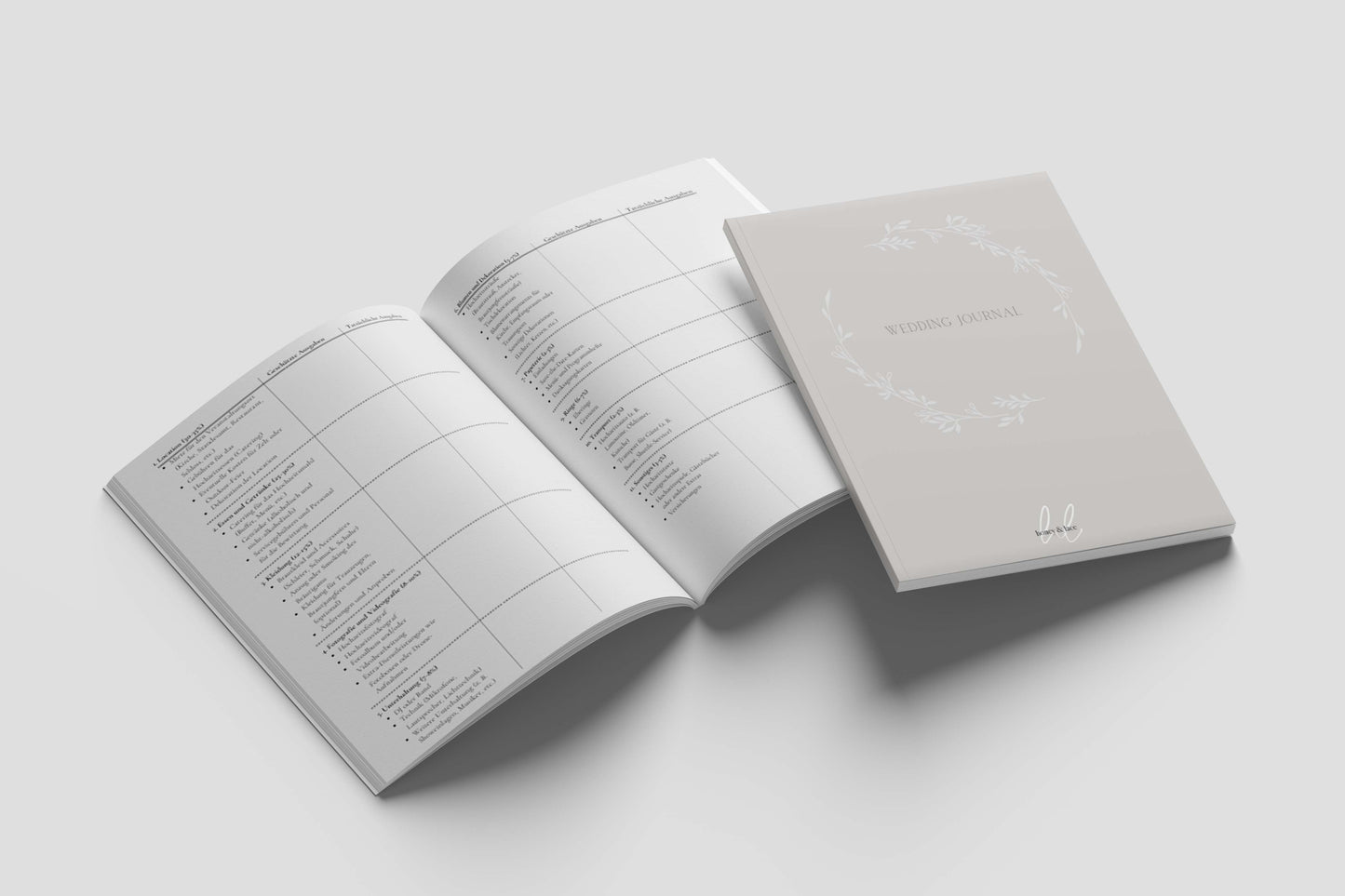 "my Wedding Journal" Buch